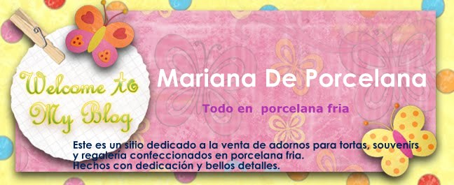 Mariana de Porcelana, Adornos y Souvenir 