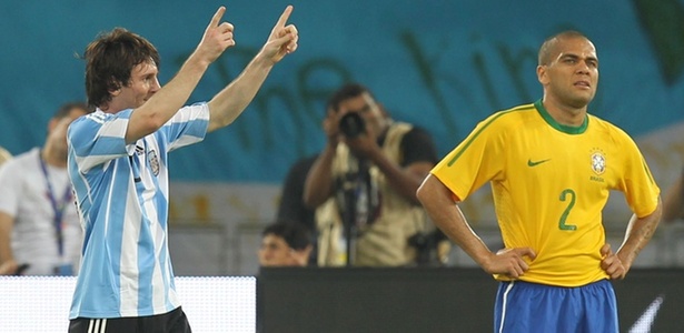 Argentina Enraba Brasil Em Amistoso (pero no mucho) 