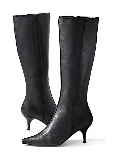 Black Knee High Boots