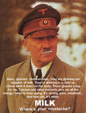 The Sick Mind & Degenerate Mentality of Eternalspirit-aka-Positive Forward - Page 5 Adolf+Hitler+Got+Milk