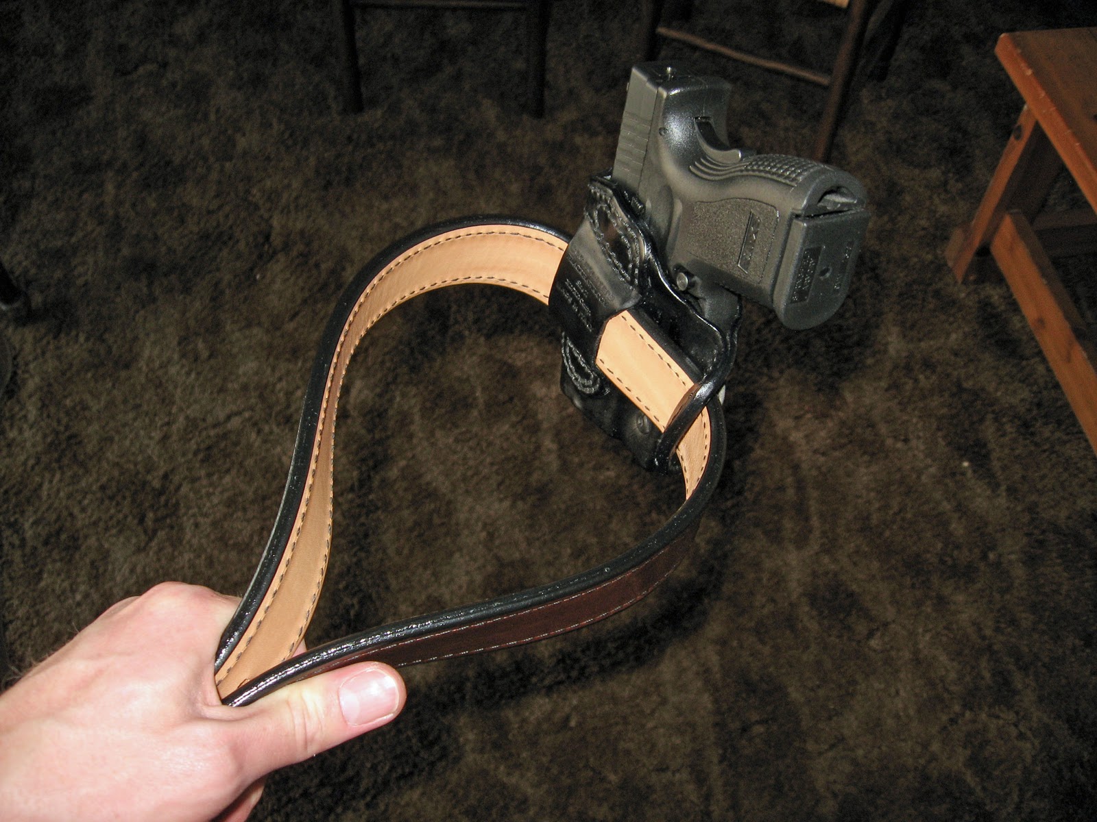 Saddleback Leather belts vs other concealed carry belts