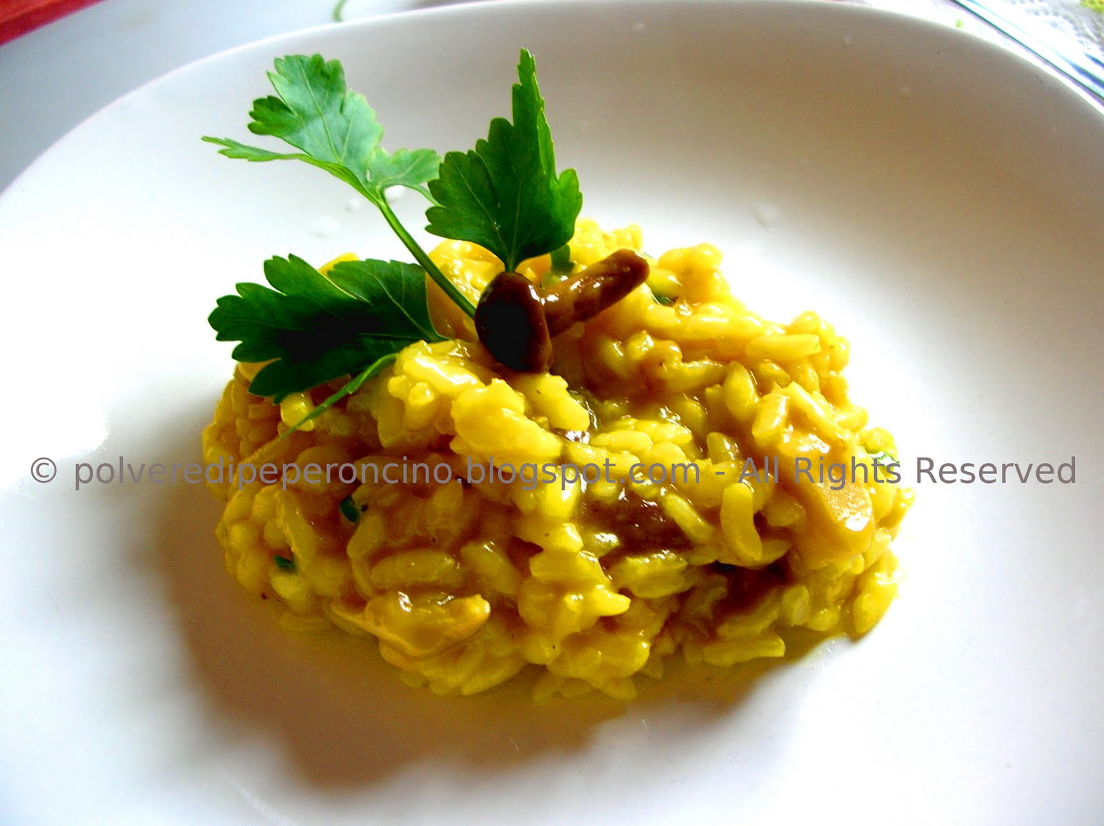 risotto zafferano
