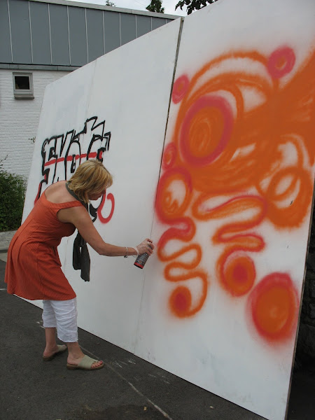 Rues Libres et son mur d'expression Graff par Altern'Active asbl