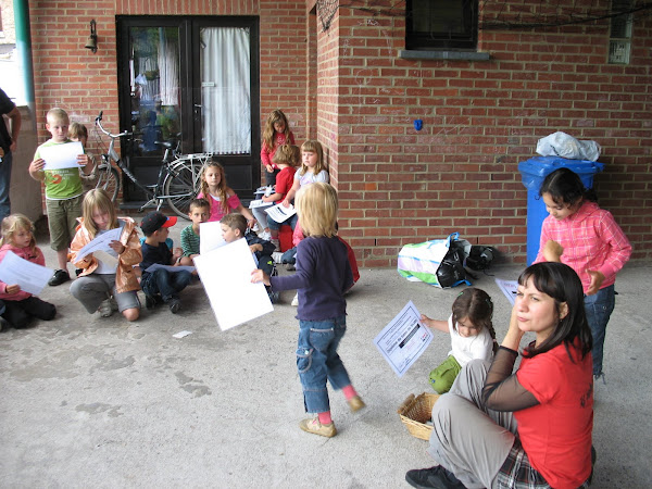 Par une belle journée d'été à l'école de St Vaast le 9 Juillet 2009 (Plaine de Jeux)
