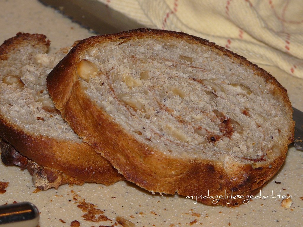 mijn dagelijkse gedachten Hazelnut bread