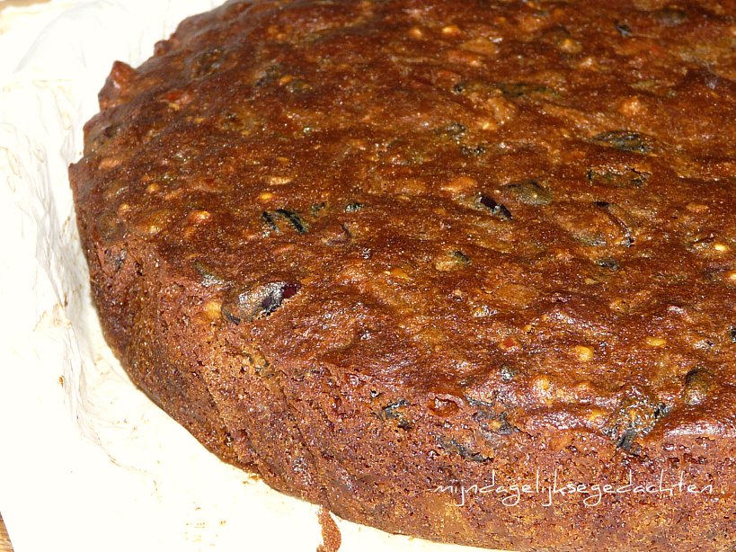 mijn dagelijkse gedachten: English Christmas Cake/Английский