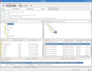 Filezilla on Linux