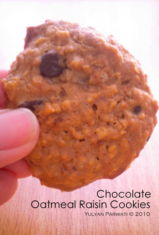 Cooking With Love Chocolate Oatmeal Raisin Cookies