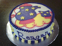 Reagan's Tea Party Birthday Cake