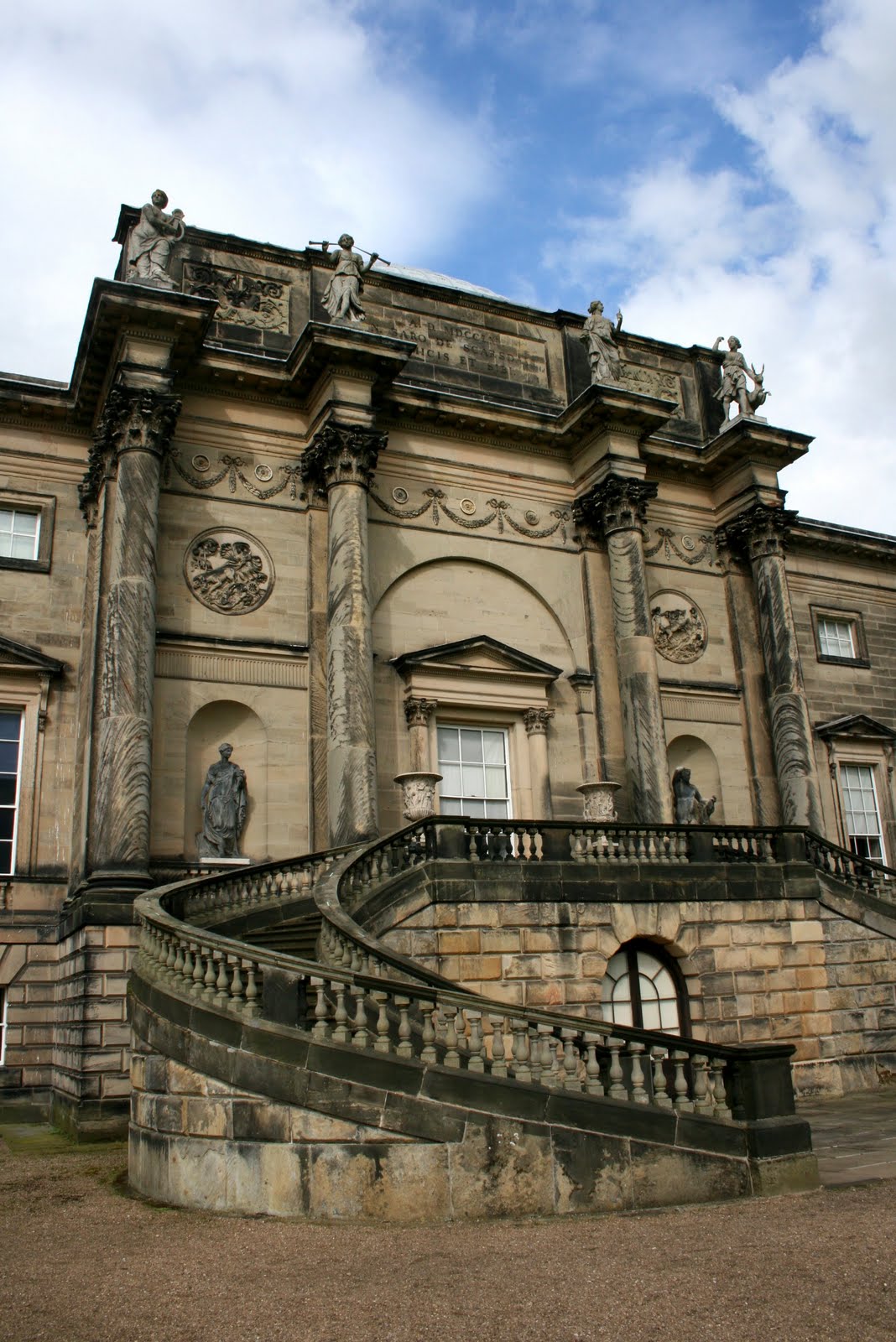 Castellated Kedleston Hall, Derbyshire