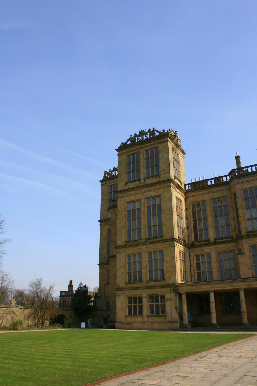 Castellated Hardwick Hall, Derbyshire