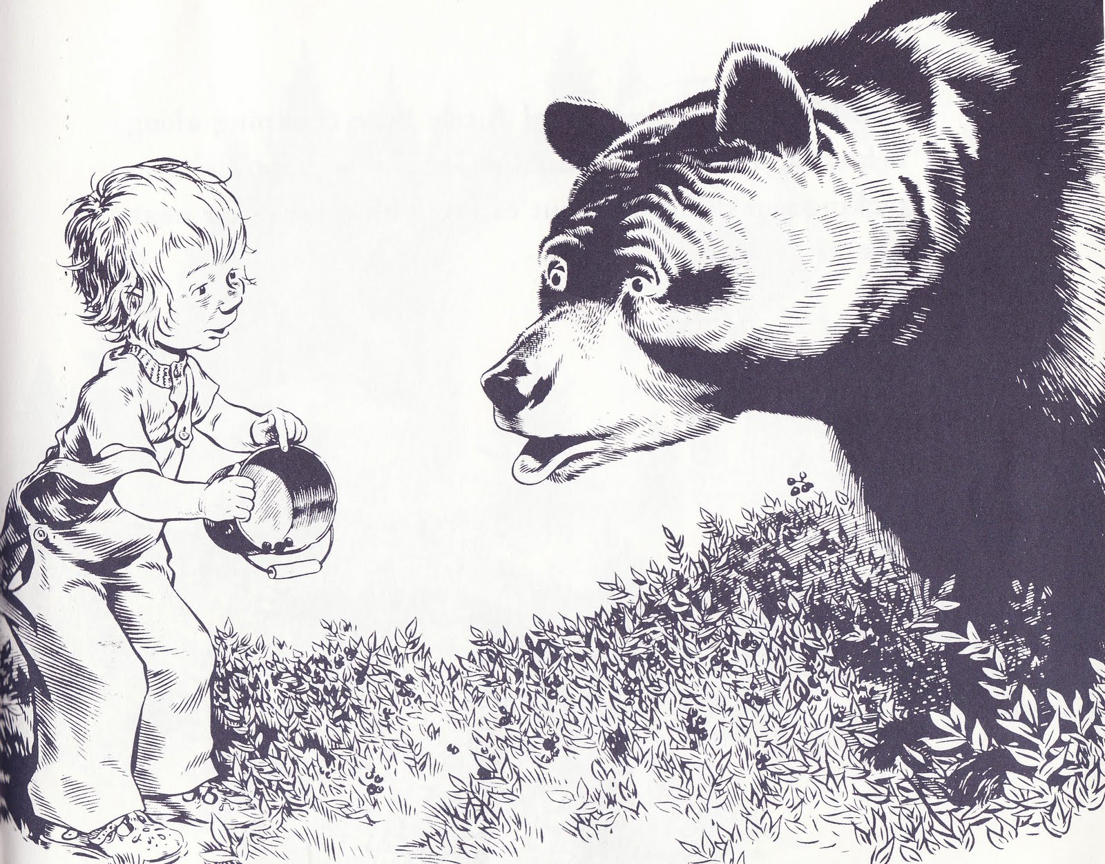 the marlowe bookshelf Blueberries for Sal