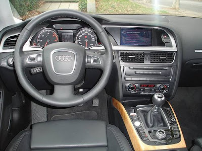 audi a5 black. Audi A5 Black Interior