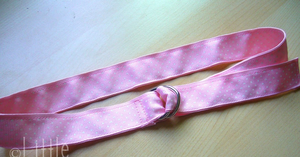 easy ribbon belts Little Birdie Secrets