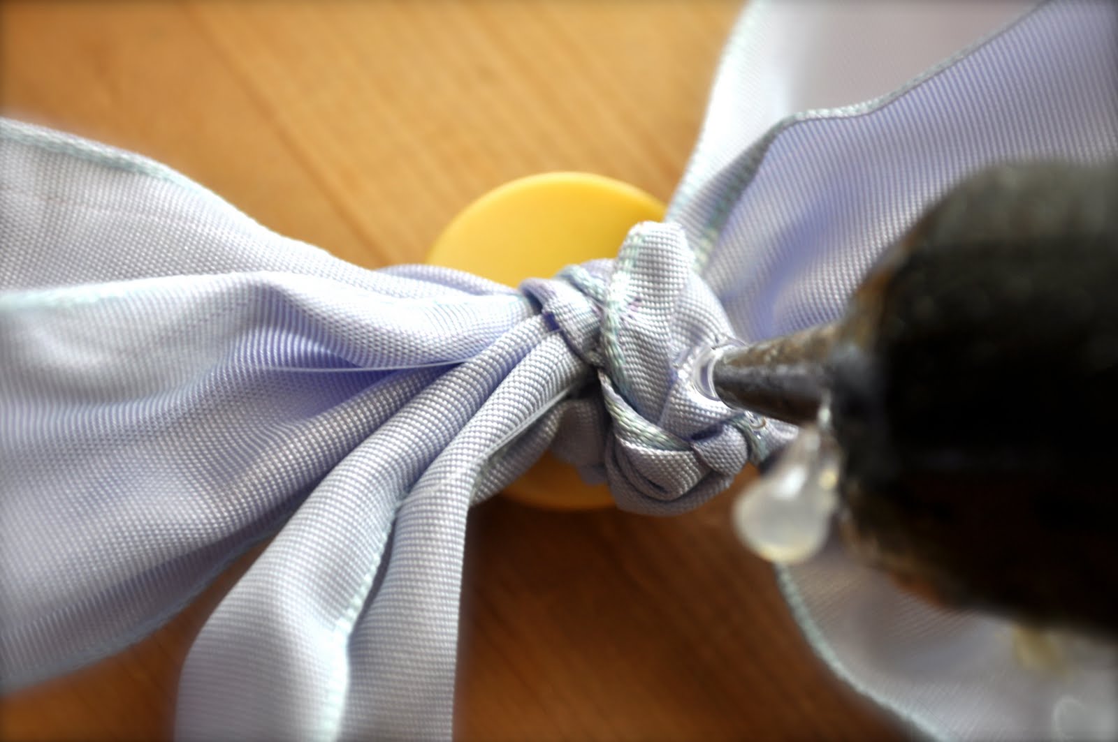 ribbon embellished picture frames Little Birdie Secrets