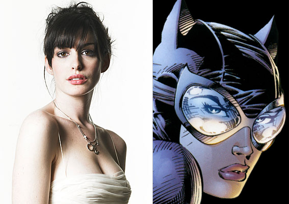 anne hathaway catwoman