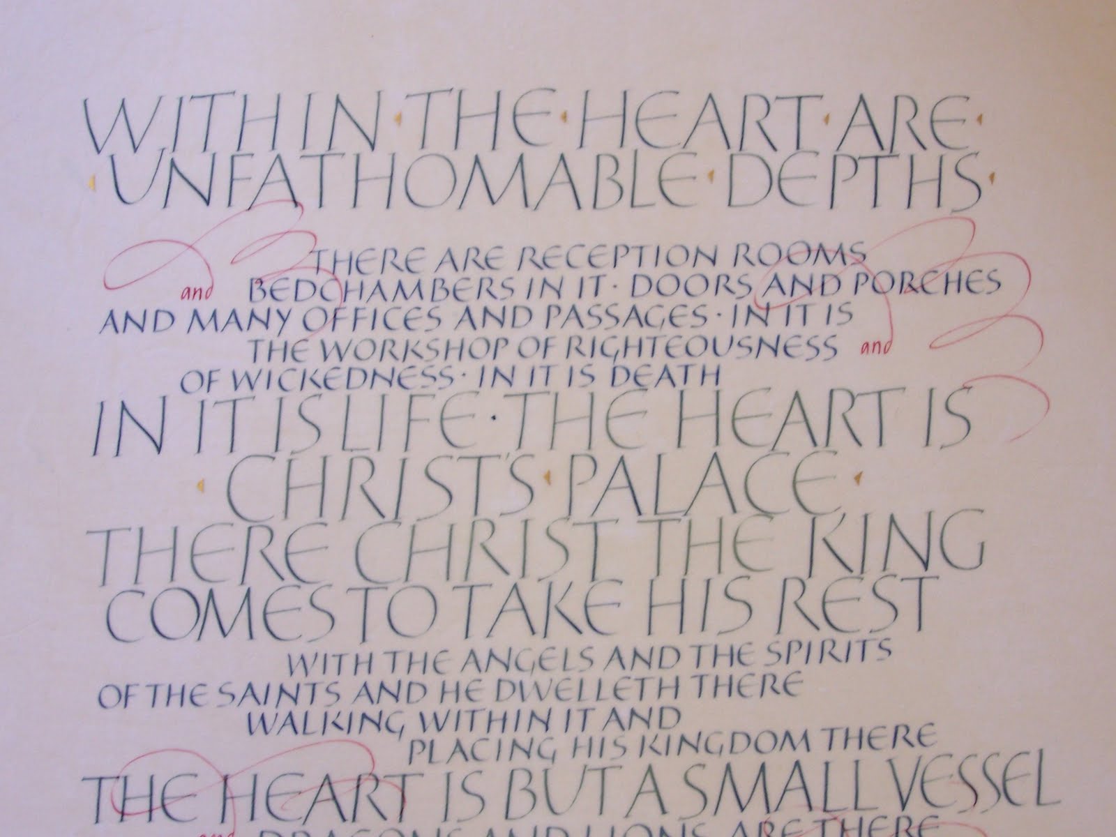 Eden Valley Scribes Vellum examples