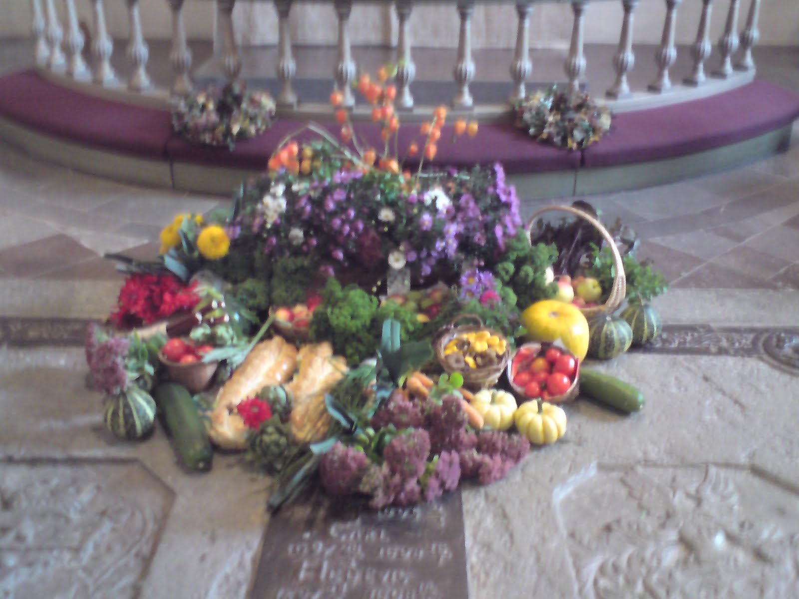 Ingalill Fredriksson Tacksägelsedagen Gnesta Centerkvinnor smyckar