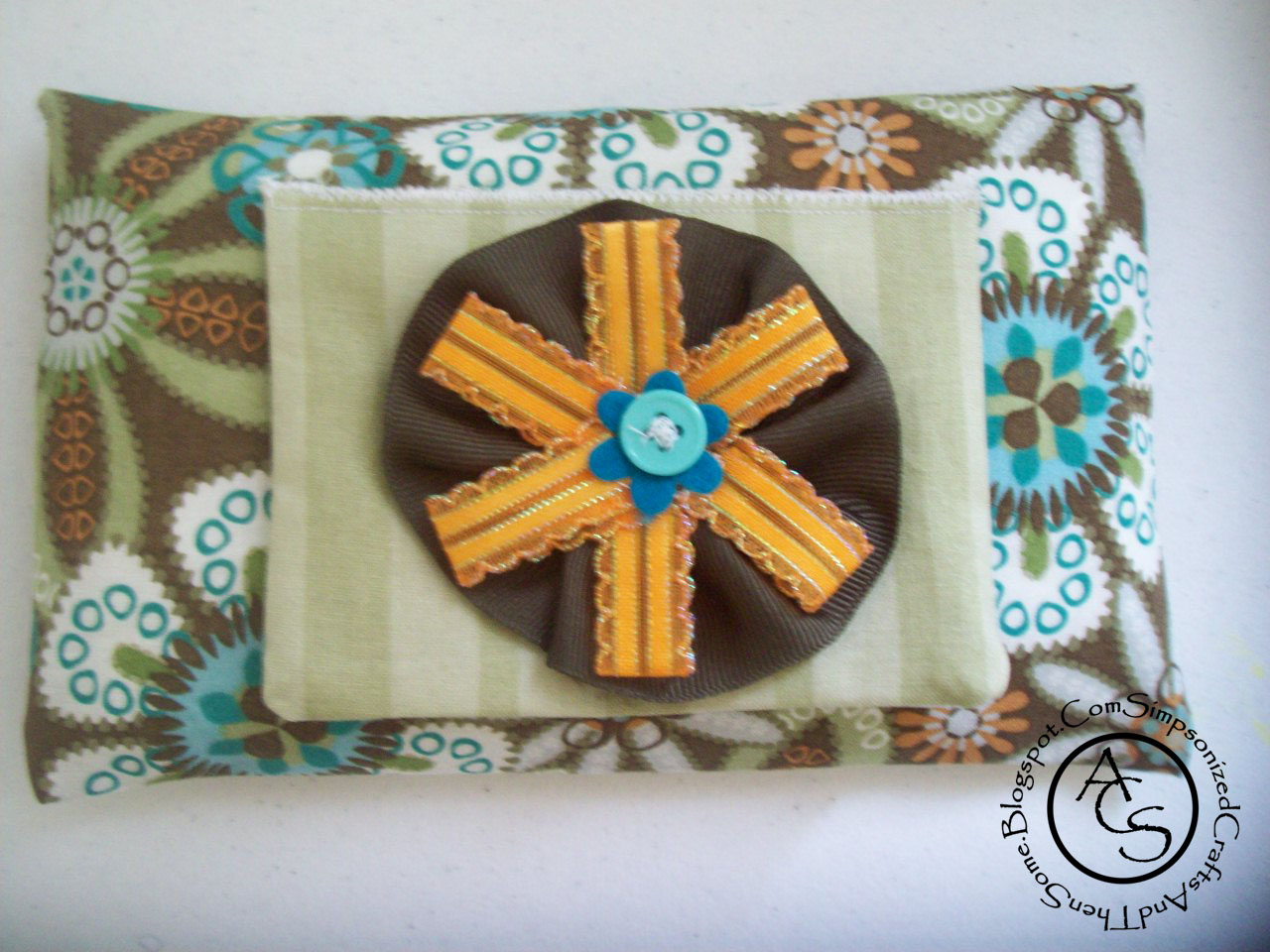 SIMPSONIZED CRAFTS Baby Wipe Fabric Cover