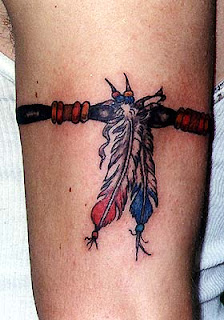 Simple animal armband tattoo - tribal design armband
