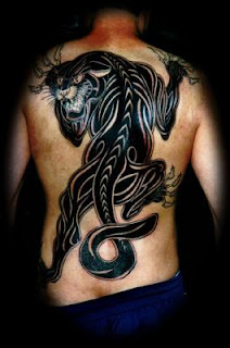 big tribal gangsta tattoos design