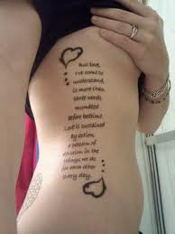 love quotes tattoos designs