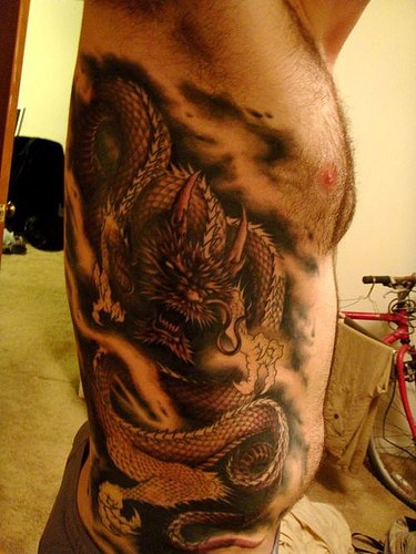 Chinese Dragon Tattoo design Chinese dragon tattoo Red Good Chinese dragon 