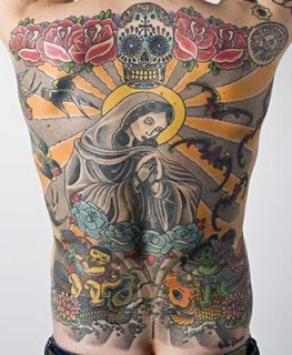 tattoos virgin marry design