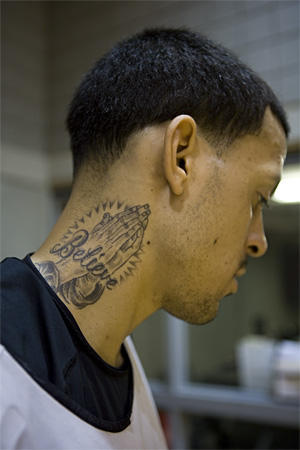 tattoos for back of neck. Star tattoos on Back Neck