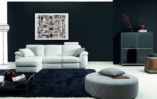 modern and fresh living room interior