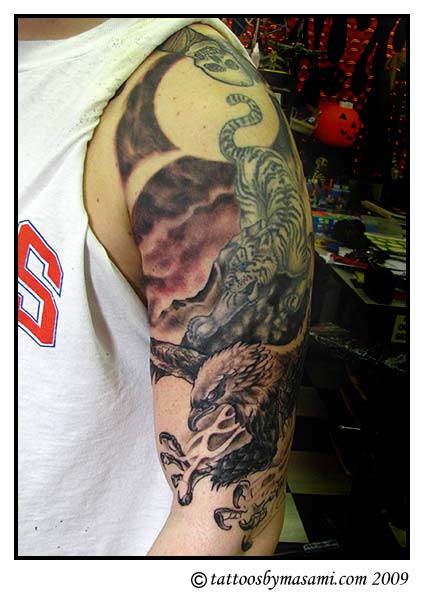 Adopted Celtic Tattoos Design: Tribal Arm Sleeve Design " Tattoos For Men "