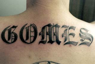 tattoo old english fonts letters