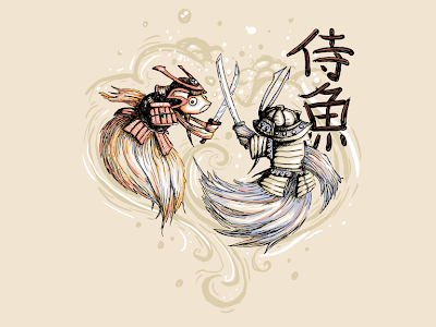 from shirtwoot Japanese Fighting Fish