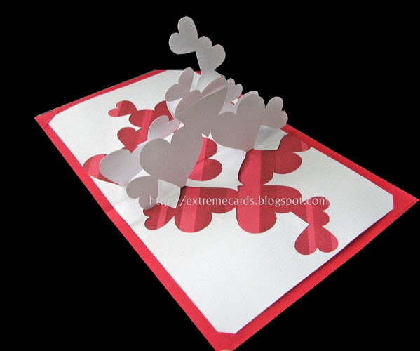 3D Heart Pop Up Card Template Pdf