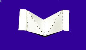 v fold pop up card