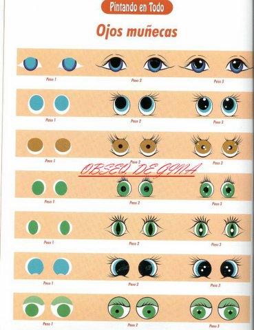 Pintar Ojos Venta De Ojos Para MuÃ±ecos Pares Ojos De Cristal