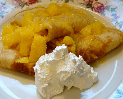 crepe flambe