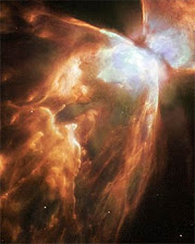 A Dying Star Shrouded by a Blanket of Hailstones Forms the Bug Nebula (NGC 6302)