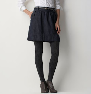 Denim Skirt from Ann Taylor