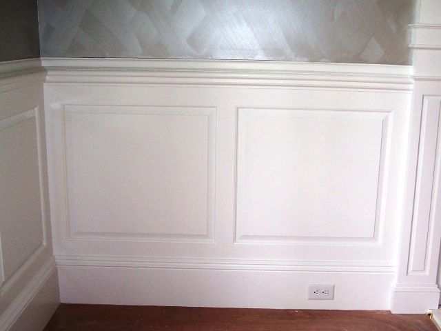 Raised-panel Wainscot (Painted)