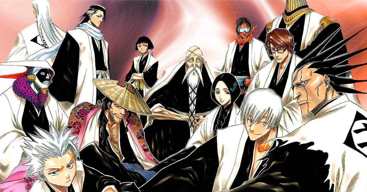 Bleach Wallpaper showing All of the Captain All About Anime and Manga