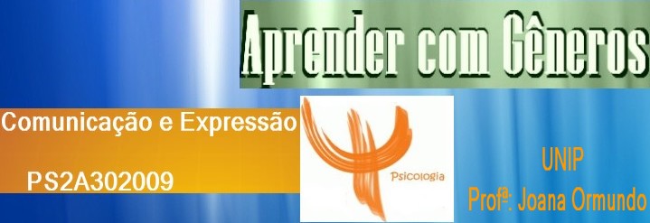 Projeto Aprender com Gêneros  (PSICO A)