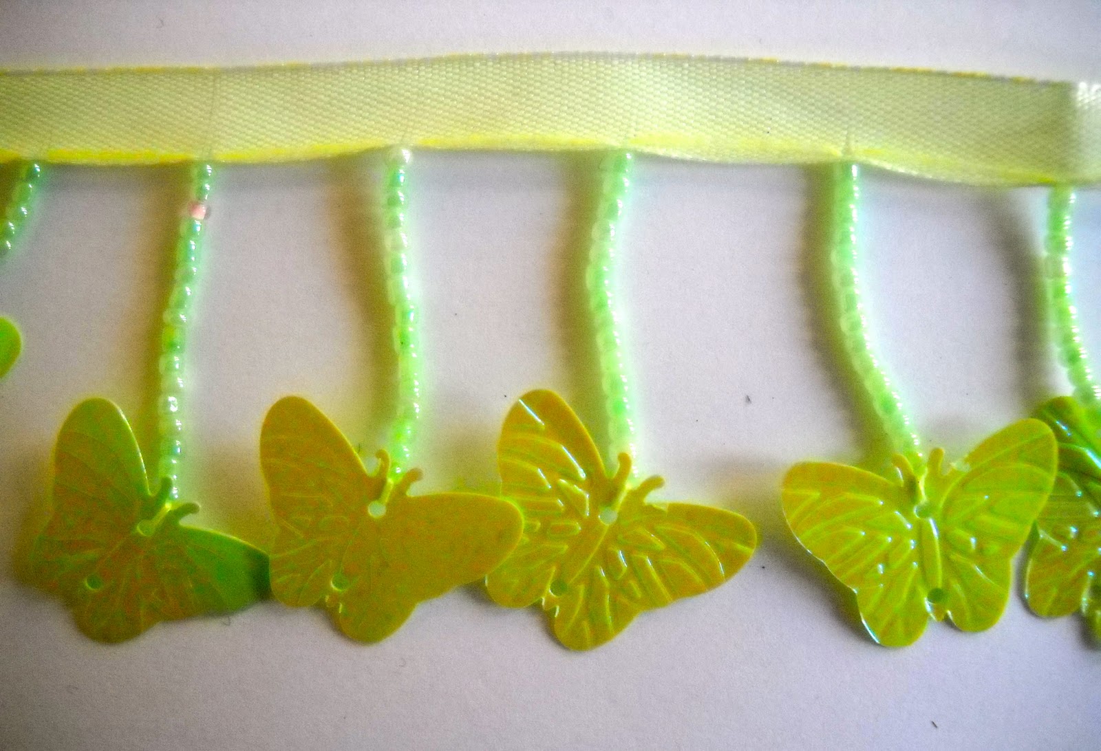 lime green butterfly