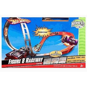 hot wheels figure 8 raceway track set