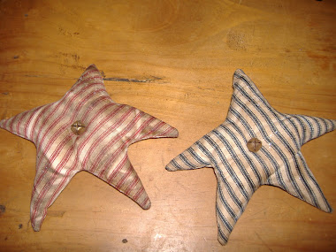 STARS 6 INCH ( RED OR BLUE TICKING)