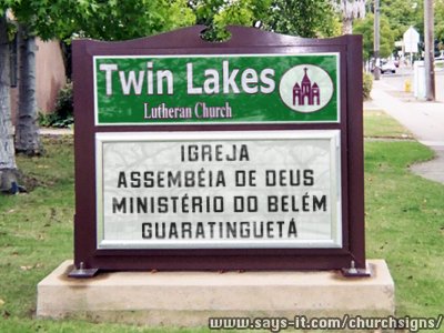 SEJA BEM VINDO A MINHA IGREJA !