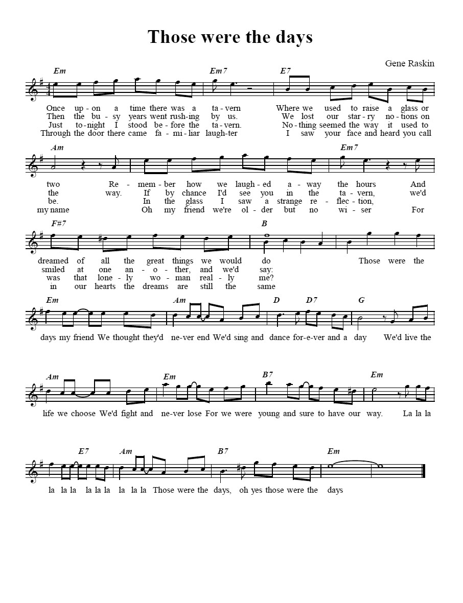 Bouzouki GDAE Those were the days