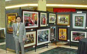 2002 Meadow Brook Hall  Concours d'Elegance, Invitational Art Exhibition.