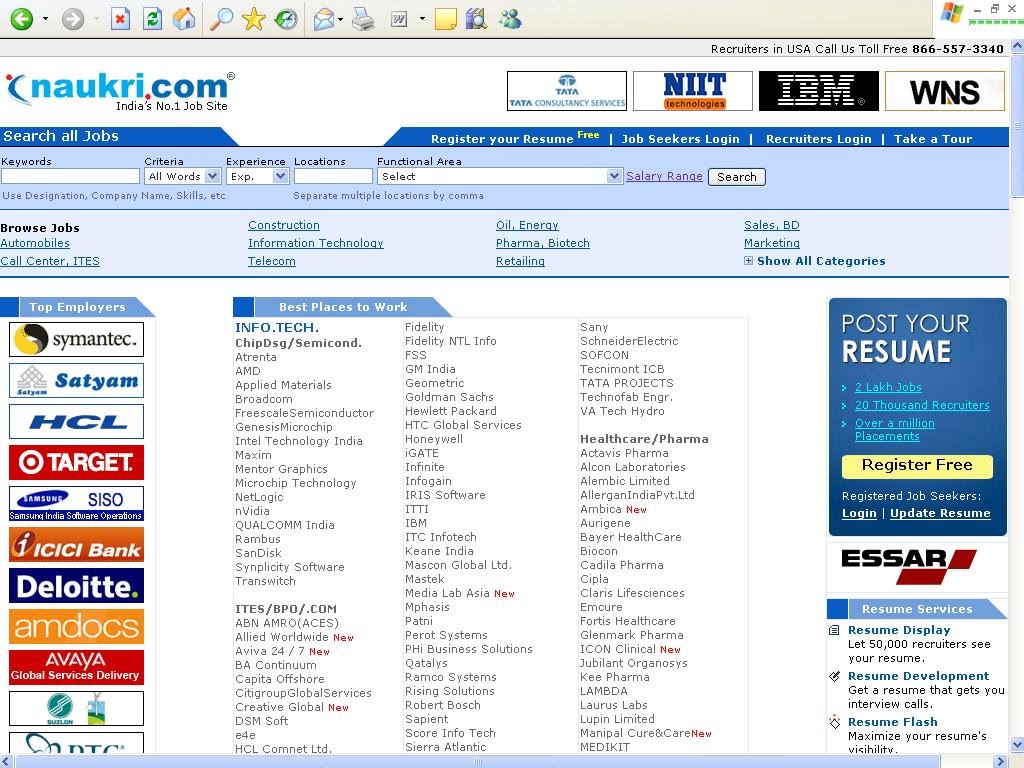 largest job sites