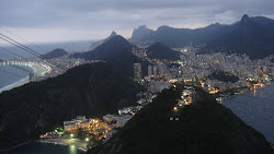 Blick über Rio vom Zuckerhut (Sugar Loaf)